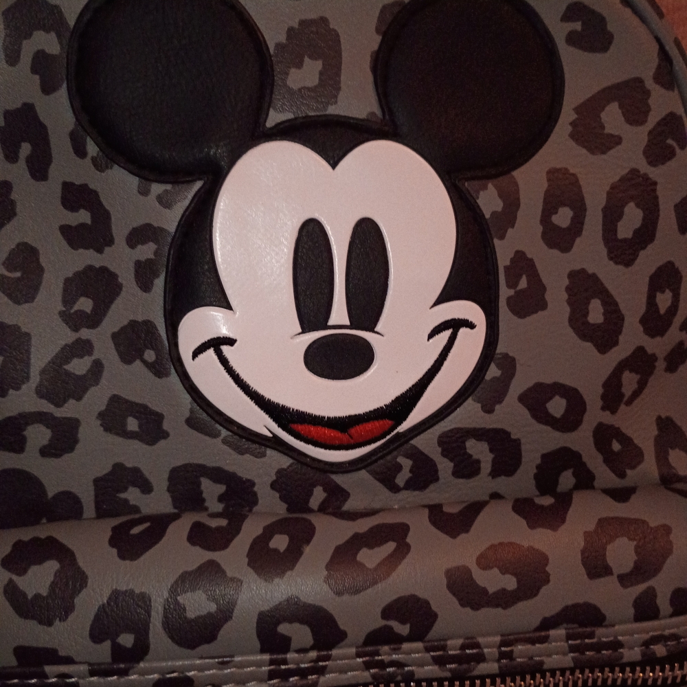 Mickey Mouse Leopard Print Backpack - image 2